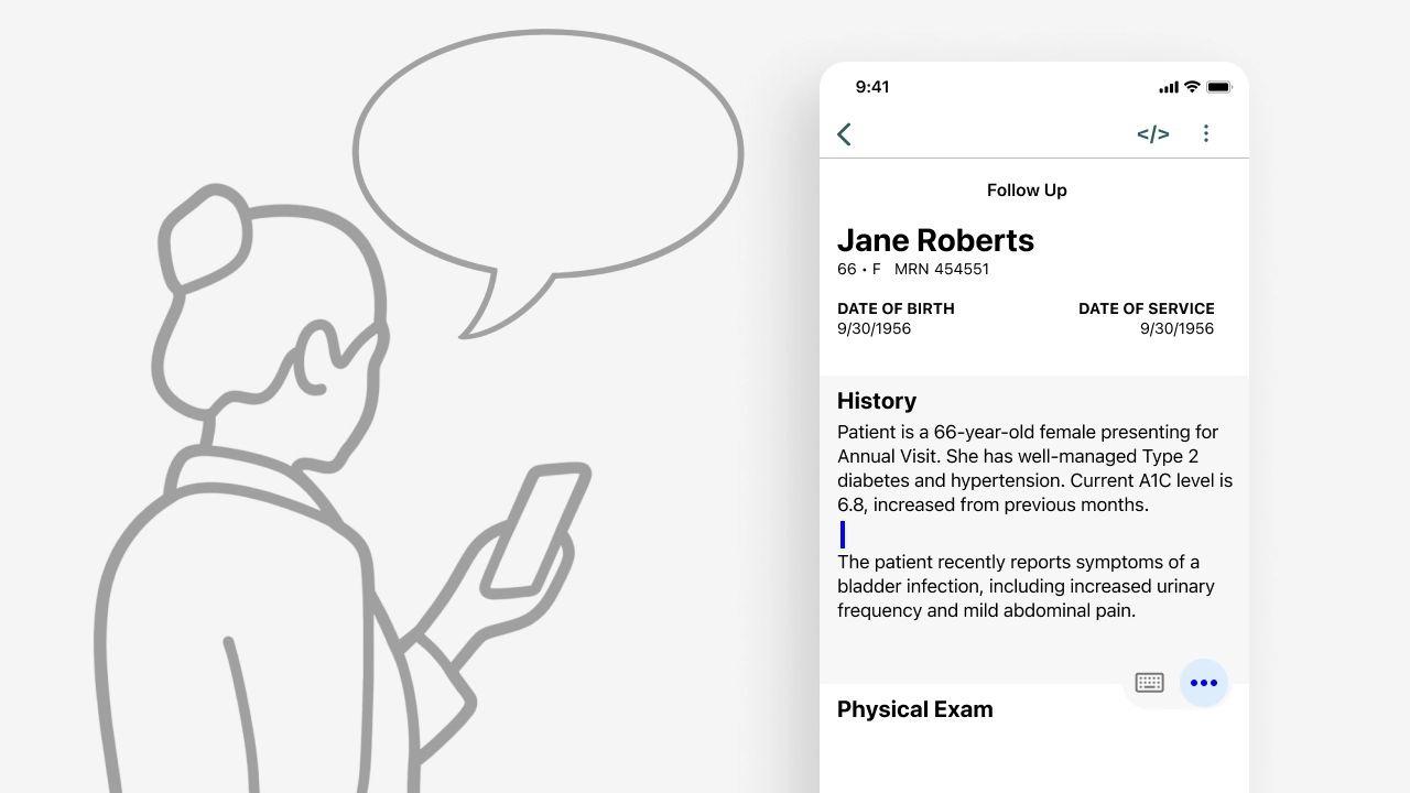 Dictation Input