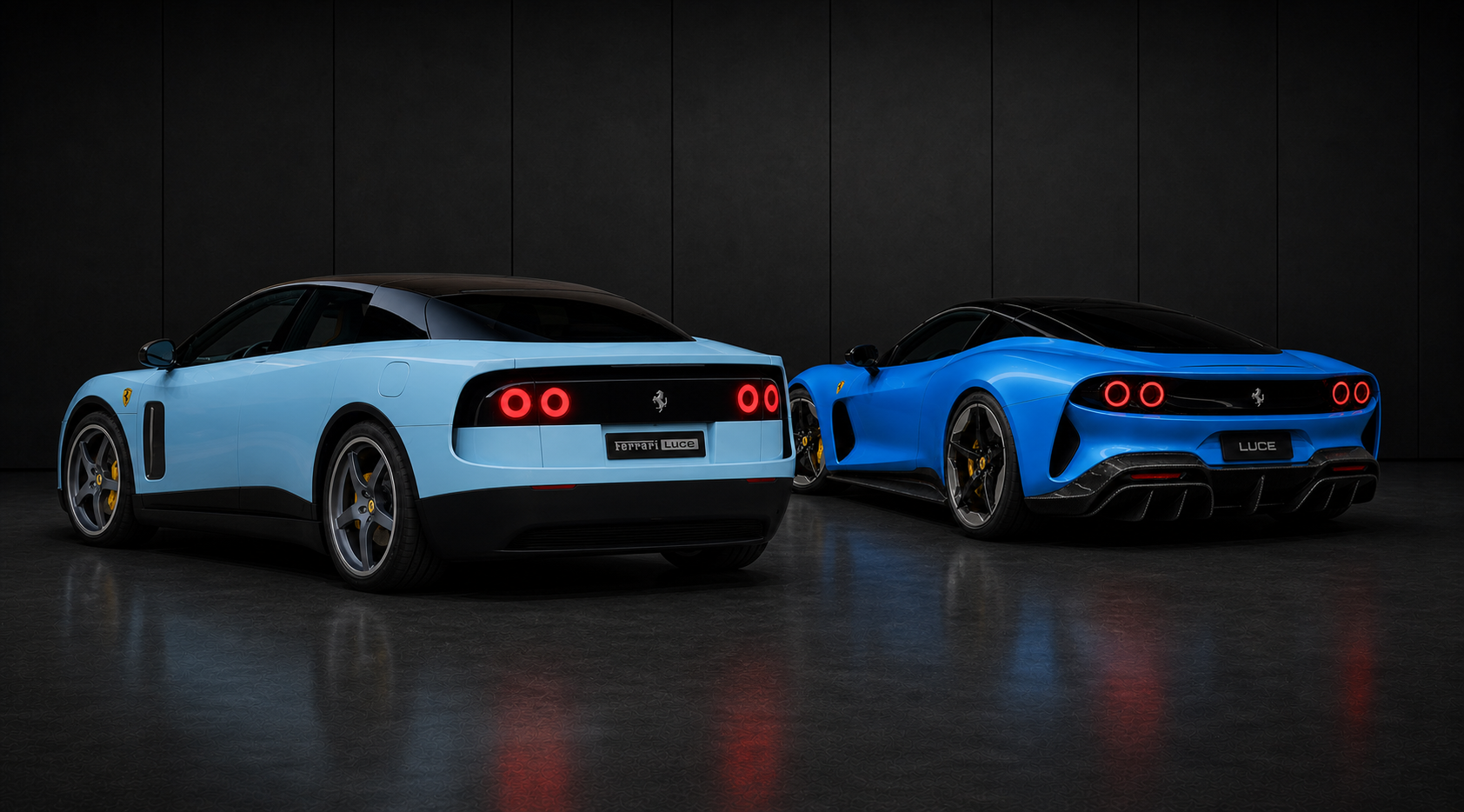 Ferrari Luce re-imagined by me