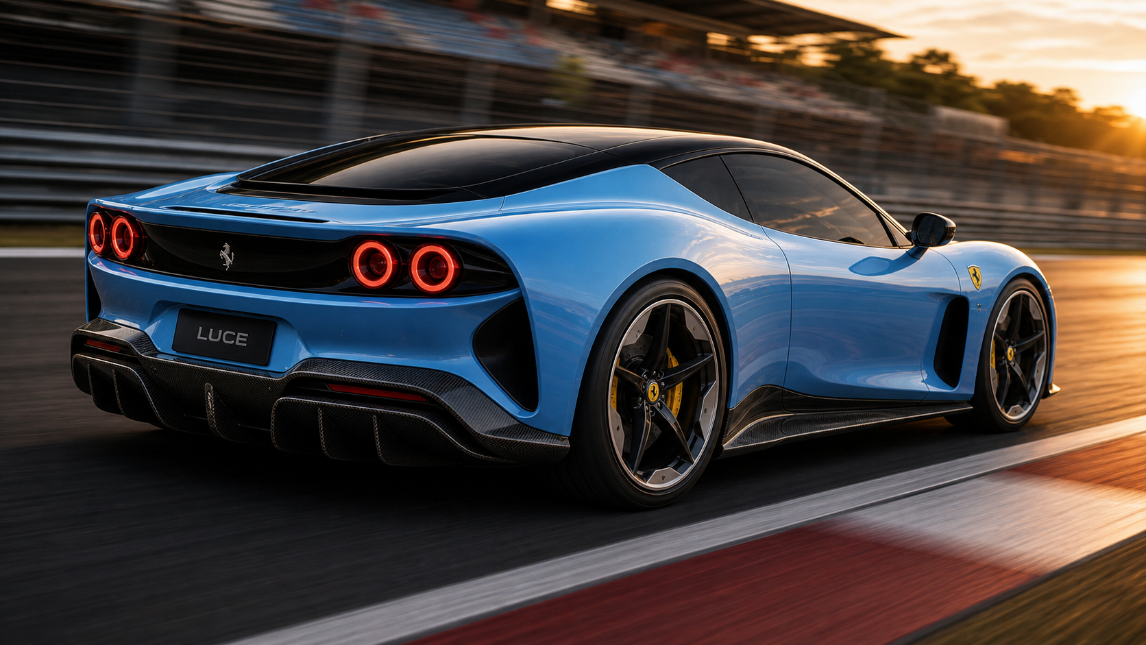 Ferrari Luce re-imagined by me